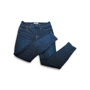 Madewell 9" High Rise Skinny Jeans Dark Wash